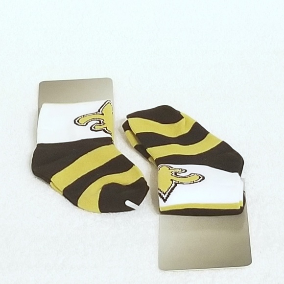 ⚜ FBF Toddler Saints Rugby Block Socks ⚜ - Picture 5 of 7